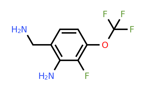 1805515-82-5 | 2-Amino-3-fluoro-4-(trifluoromethoxy)benzylamine