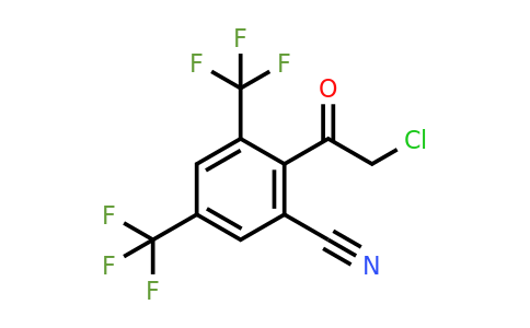 1805515-98-3 | 2',4'-Bis(trifluoromethyl)-6'-cyanophenacyl chloride