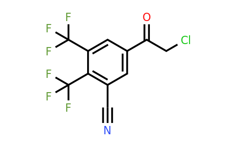 1805516-12-4 | 3',4'-Bis(trifluoromethyl)-5'-cyanophenacyl chloride