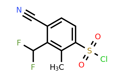 1805516-51-1 | 4-Cyano-3-difluoromethyl-2-methylbenzenesulfonyl chloride