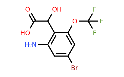 1805517-84-3 | 2-Amino-4-bromo-6-(trifluoromethoxy)mandelic acid
