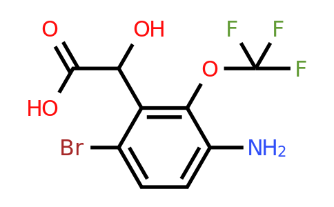 1805517-91-2 | 3-Amino-6-bromo-2-(trifluoromethoxy)mandelic acid