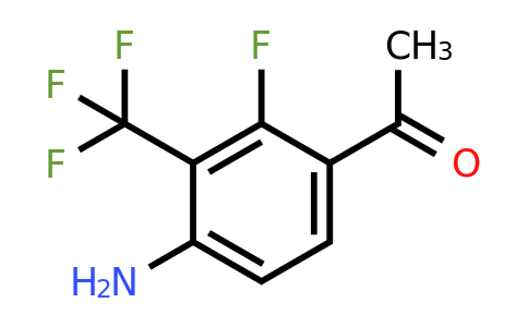1805518-09-5 | 4'-Amino-2'-fluoro-3'-(trifluoromethyl)acetophenone