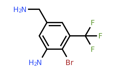 1805518-43-7 | 3-Amino-4-bromo-5-(trifluoromethyl)benzylamine