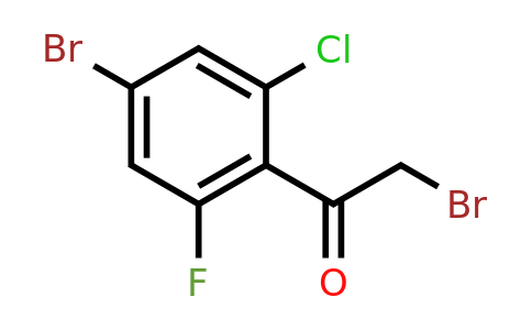 1805518-55-1 | 4'-Bromo-2'-chloro-6'-fluorophenacyl bromide