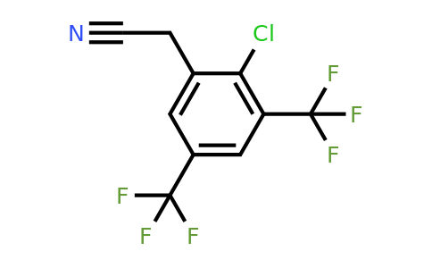 1805518-61-9 | 3,5-Bis(trifluoromethyl)-2-chlorophenylacetonitrile
