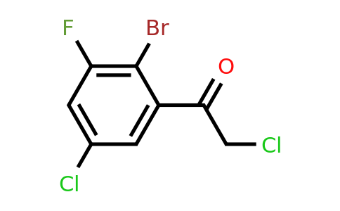 1805518-62-0 | 2'-Bromo-5'-chloro-3'-fluorophenacyl chloride