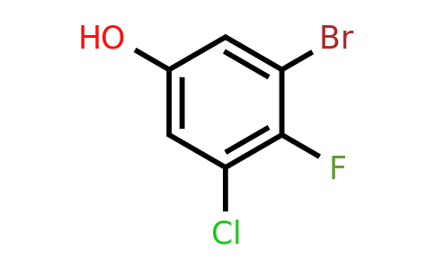 1805518-67-5 | 3-Bromo-5-Chloro-4-fluorophenol