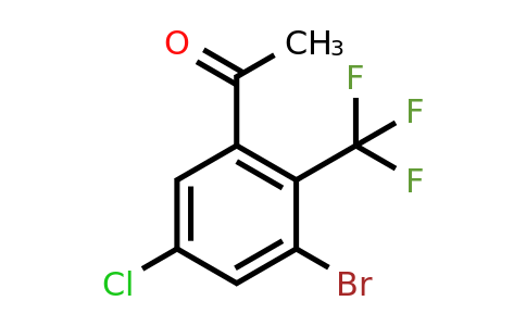 1805519-19-0 | 3'-Bromo-5'-chloro-2'-(trifluoromethyl)acetophenone