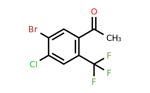 1805519-20-3 | 5'-Bromo-4'-chloro-2'-(trifluoromethyl)acetophenone