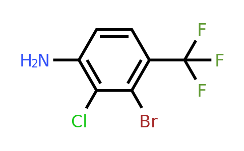 1805519-21-4 | 3-Bromo-2-chloro-4-(trifluoromethyl)aniline