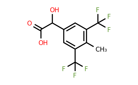 1805519-66-7 | 3,5-Bis(trifluoromethyl)-4-methylmandelic acid