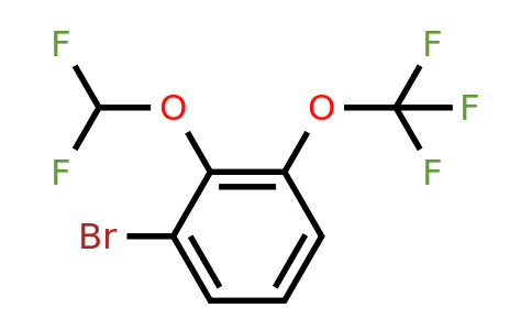 1805519-82-7 | 1-Bromo-2-difluoromethoxy-3-(trifluoromethoxy)benzene