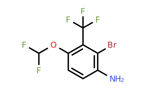 1805520-17-5 | 2-Bromo-4-difluoromethoxy-3-(trifluoromethyl)aniline