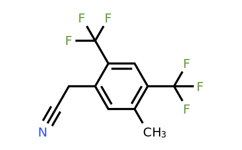 1805520-56-2 | 2,4-Bis(trifluoromethyl)-5-methylphenylacetonitrile