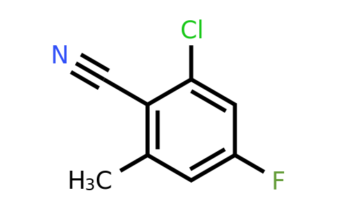 1805520-76-6 | 2-Chloro-4-fluoro-6-methylbenzonitrile