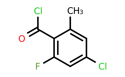 1805521-52-1 | 4-Chloro-2-fluoro-6-methylbenzoyl chloride
