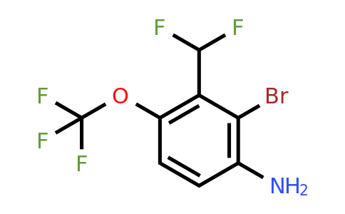 1805521-78-1 | 2-Bromo-3-difluoromethyl-4-(trifluoromethoxy)aniline