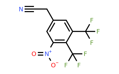 1805522-19-3 | 3,4-Bis(trifluoromethyl)-5-nitrophenylacetonitrile