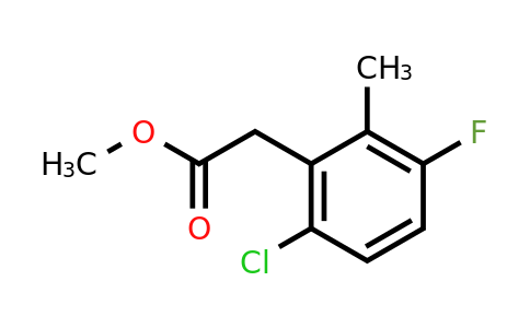 1805522-52-4 | Methyl 6-chloro-3-fluoro-2-methylphenylacetate