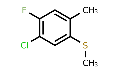 1805522-59-1 | 5-Chloro-4-fluoro-2-methylthioanisole