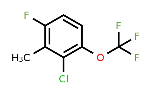 1805523-70-9 | 2-Chloro-6-fluoro-3-(trifluoromethoxy)toluene