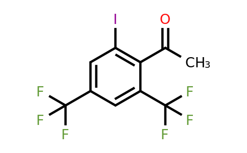 1805524-44-0 | 2',4'-Bis(trifluoromethyl)-6'-iodoacetophenone