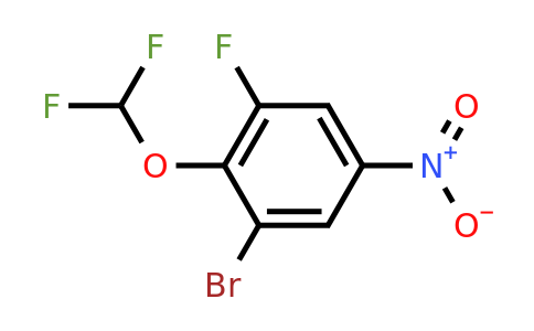 1805524-57-5 | 1-Bromo-2-difluoromethoxy-3-fluoro-5-nitrobenzene