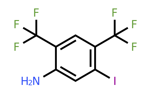 1805524-73-5 | 2,4-Bis(trifluoromethyl)-5-iodoaniline