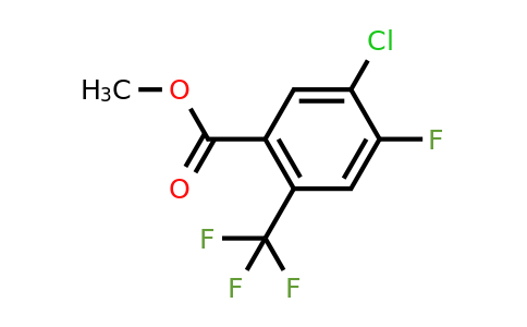 Methyl 5-chloro-4-fluoro-2-(trifluoromethyl)benzoate