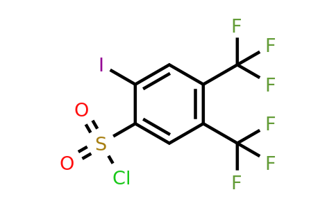 1805524-95-1 | 4,5-Bis(trifluoromethyl)-2-iodobenzenesulfonyl chloride