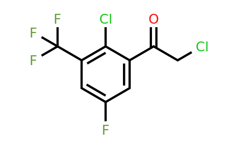 1805525-20-5 | 2'-Chloro-5'-fluoro-3'-(trifluoromethyl)phenacyl chloride