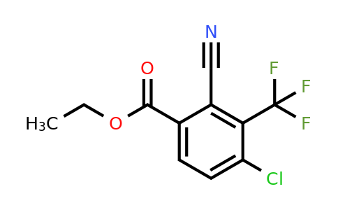 1805525-22-7 | Ethyl 4-chloro-2-cyano-3-(trifluoromethyl)benzoate