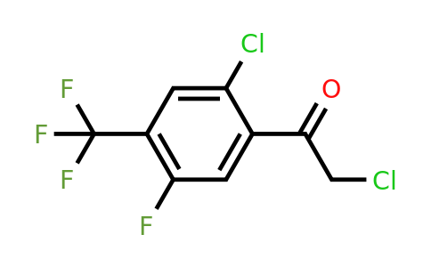 1805525-26-1 | 2'-Chloro-5'-fluoro-4'-(trifluoromethyl)phenacyl chloride