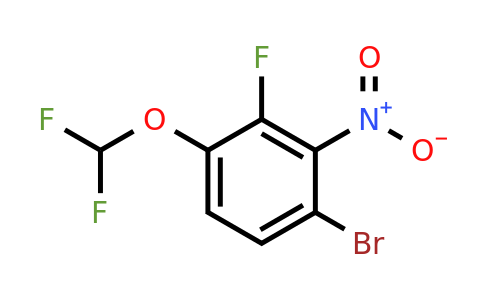 1805525-39-6 | 1-Bromo-4-difluoromethoxy-3-fluoro-2-nitrobenzene