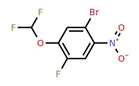 1805525-46-5 | 1-Bromo-5-difluoromethoxy-4-fluoro-2-nitrobenzene