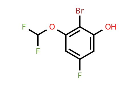 1805525-54-5 | 2-Bromo-3-difluoromethoxy-5-fluorophenol