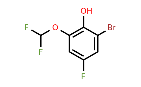 1805525-68-1 | 2-Bromo-6-difluoromethoxy-4-fluorophenol