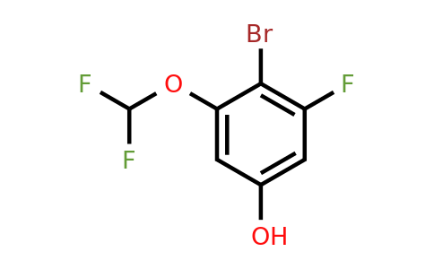 1805525-76-1 | 4-Bromo-3-difluoromethoxy-5-fluorophenol