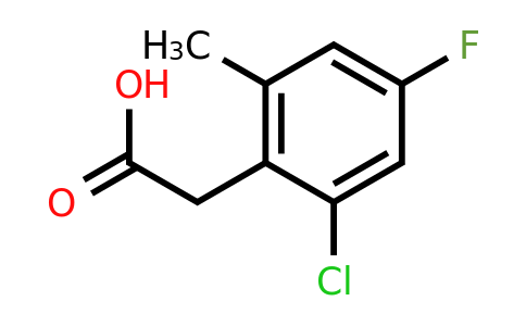 1805526-00-4 | 2-Chloro-4-fluoro-6-methylphenylacetic acid