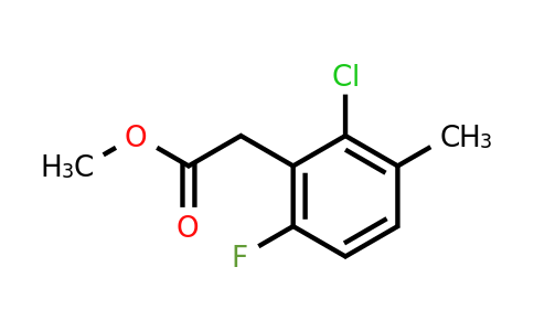 1805526-32-2 | Methyl 2-chloro-6-fluoro-3-methylphenylacetate