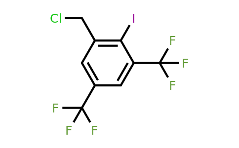 1805526-39-9 | 3,5-Bis(trifluoromethyl)-2-iodobenzyl chloride