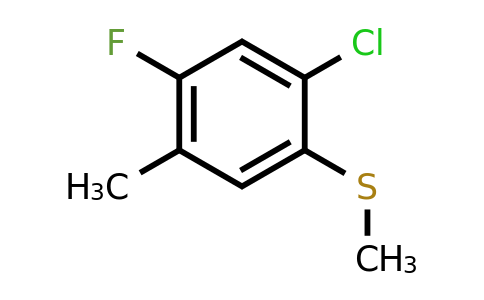 1805526-42-4 | 2-Chloro-4-fluoro-5-methylthioanisole
