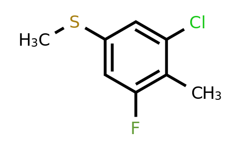 1805526-47-9 | 3-Chloro-5-fluoro-4-methylthioanisole
