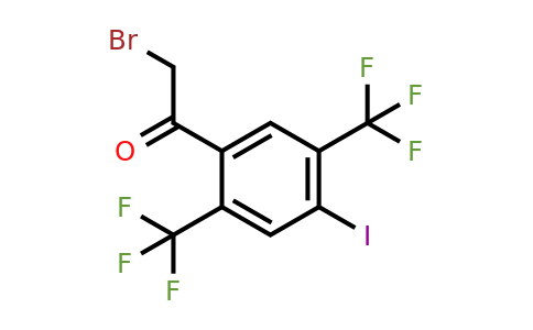 1805526-56-0 | 2',5'-Bis(trifluoromethyl)-4'-iodophenacyl bromide