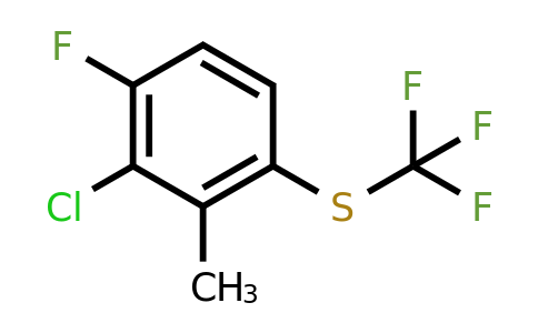 1805526-59-3 | 2-Chloro-3-fluoro-6-(trifluoromethylthio)toluene