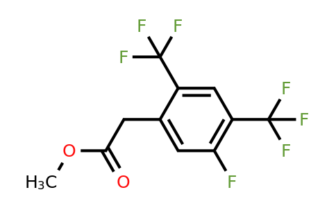 1805527-16-5 | Methyl 2,4-bis(trifluoromethyl)-5-fluorophenylacetate