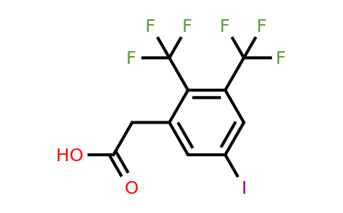 1805527-18-7 | 2,3-Bis(trifluoromethyl)-5-iodophenylacetic acid