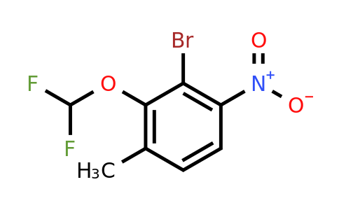 1805527-24-5 | 3-Bromo-2-difluoromethoxy-4-nitrotoluene