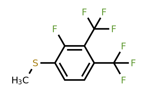 1805527-33-6 | 3,4-Bis(trifluoromethyl)-2-fluorothioanisole